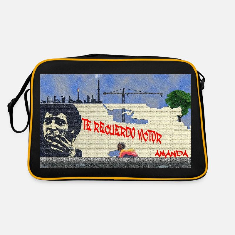 I remember you Victor - Retro Bag - black/gold