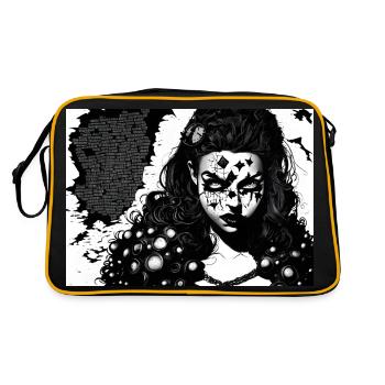 Trinity #7 - Retro Bag - black/gold - Back