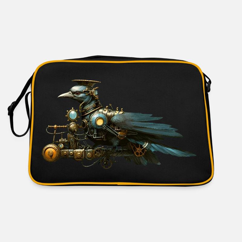 Oiseau Steampunk Sac Retro