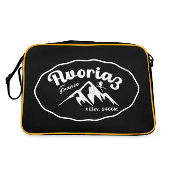 Avoriaz Snowboarding Franch Alpes - Sac Retro - noir/or - Dos
