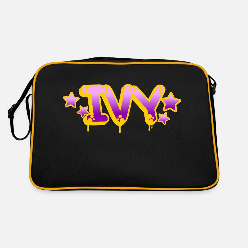 Graffiti Name Ivy Retro Bag