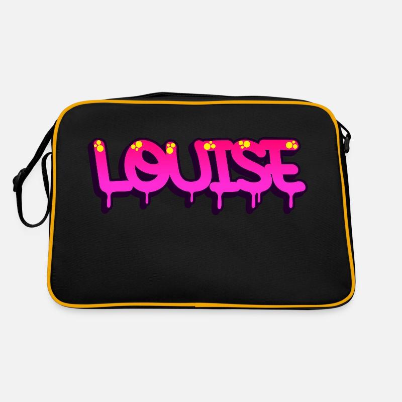 Graffiti First Name Louise Retro Bag