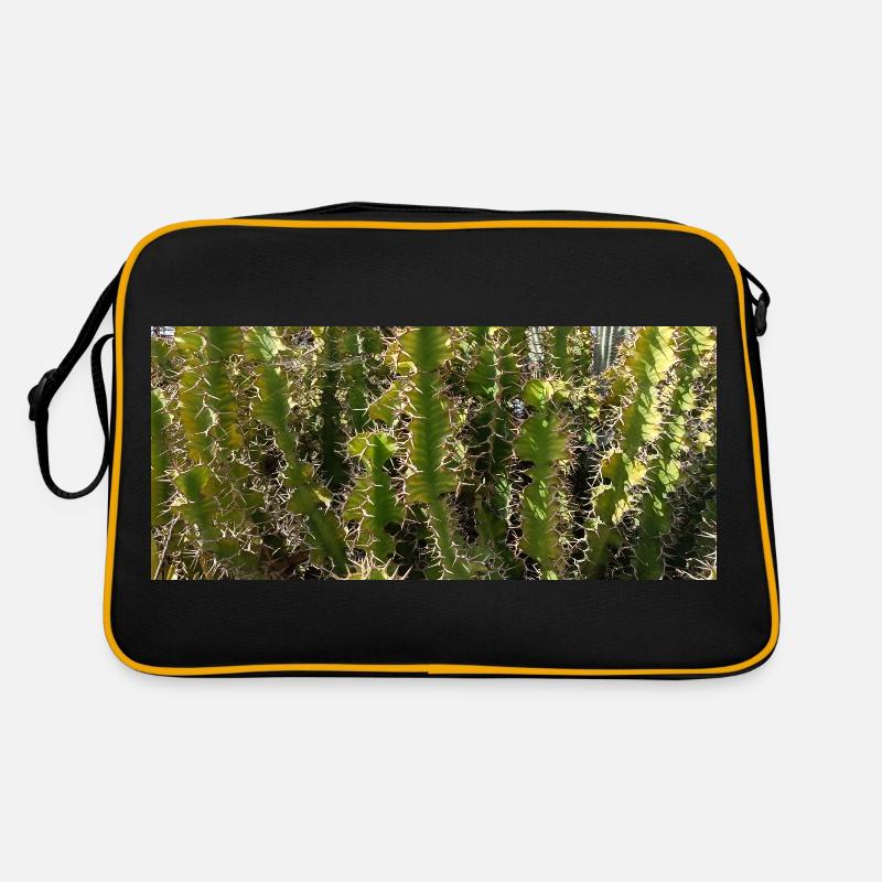 Canarian gorgeus cactus Retro Bag