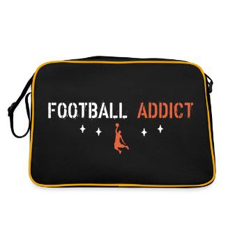 Basket Addict - Retro Bag - black/gold - Back