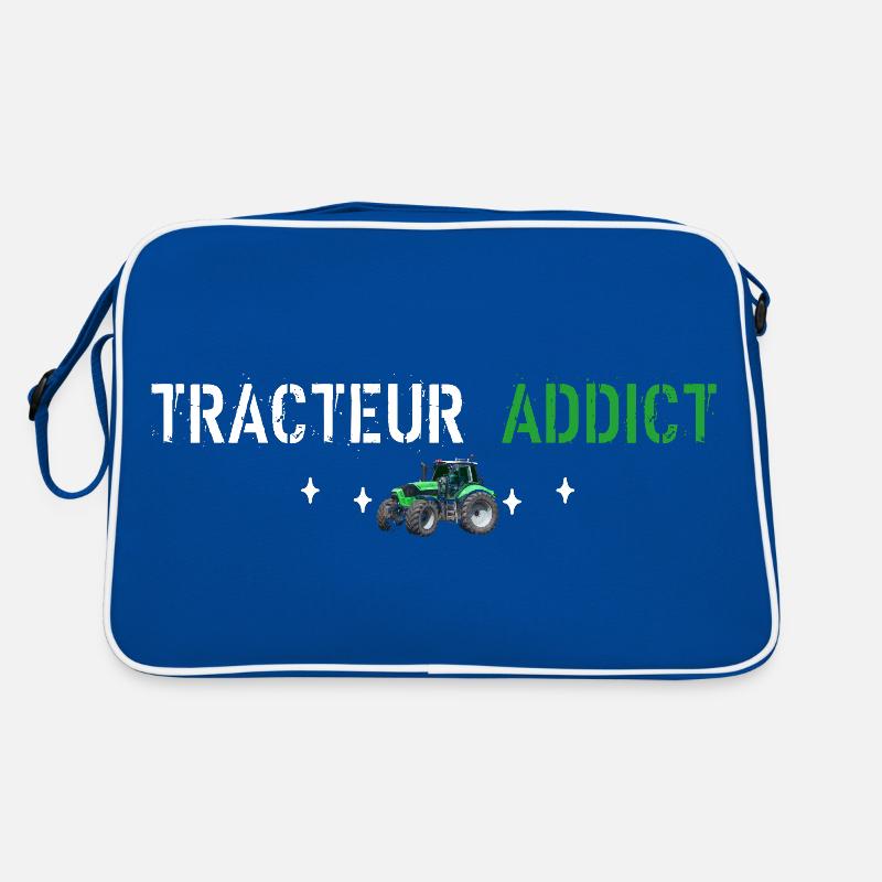 Traktor-Süchtiger Retro Tasche