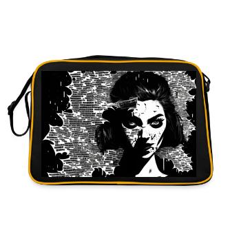 Trinity #1 - Retro Bag - black/gold - Back