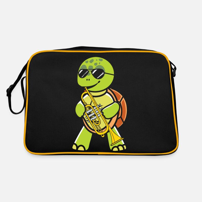 Funny Turtle Sea Turtle Sea Water Retro Bag