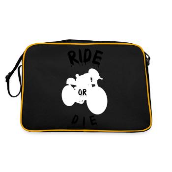 Ride or die - Sac Retro - noir/or - Dos