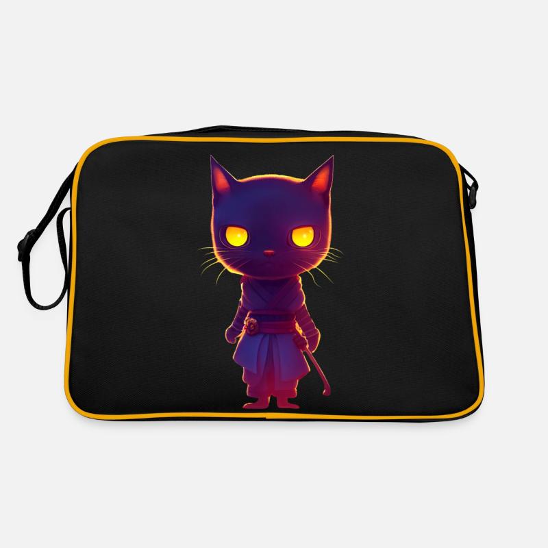 Assassin Stealth Cat Retro Tasche