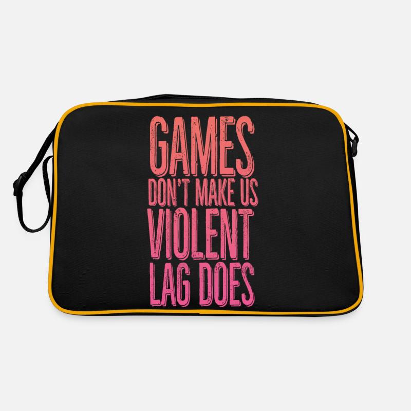 Games don't make us violent, lag does Retro Bag