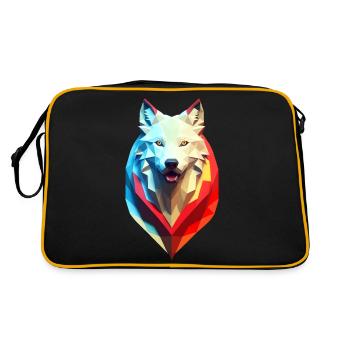 Wolf Original #2 - Retro Bag - black/gold - Back