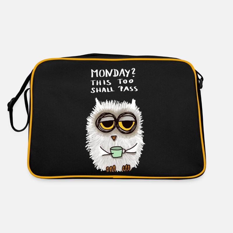 Monday? This too shall pass Retro Bag