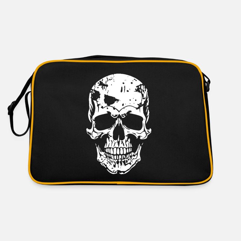 Totenkopf Retro Tasche