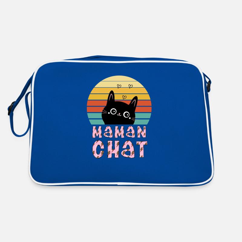 maman chat Sac Retro