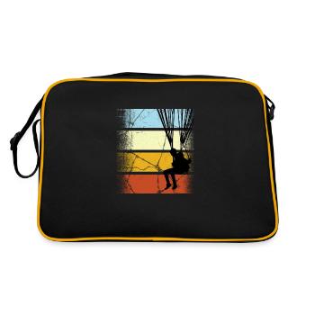 Parapente parapente Pilot Vintage Gesch - Sac Retro - noir/or - Dos