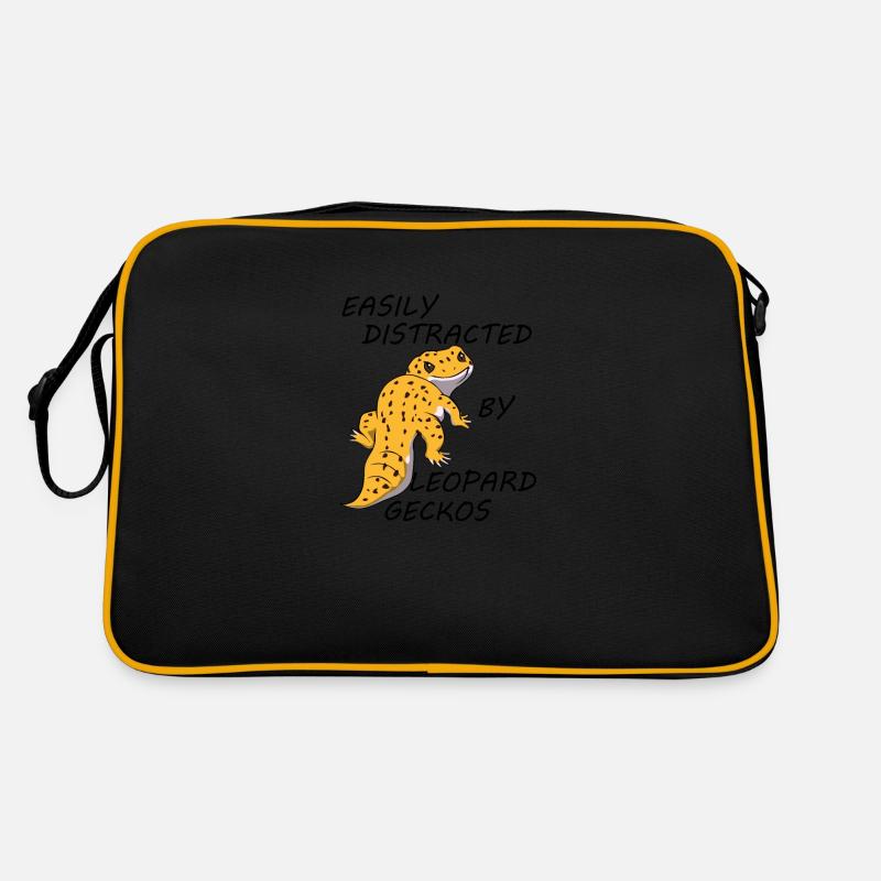 Funny Leopard Gecko Saying Lizard Reptiles Retro Bag