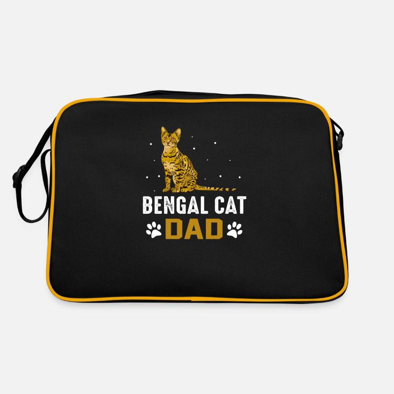 CHAT - BENGAL CAT DAD BENGAL CHAT Sac Retro