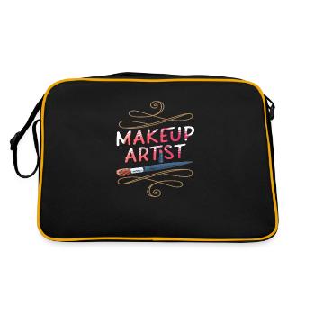Make-up Beauty Make-up Lipstick Cosmetics - Retro Bag - black/gold - Back