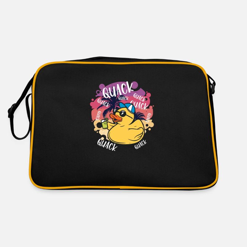 Duck Rubber Duck Rubber Ducks Gift Idea Retro Bag