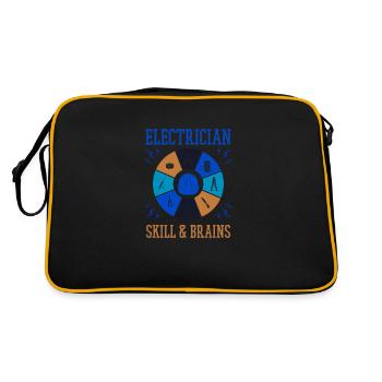 Compétences et cerveaux Electro Engineer Electro - Sac Retro - noir/or - Dos