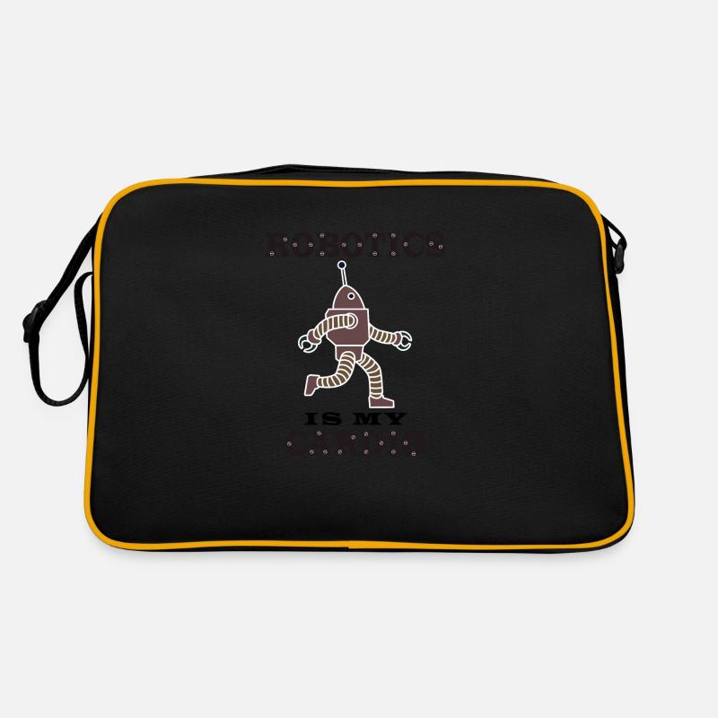 Mechaniker, Roboter, Robotik, Technik Retro Tasche