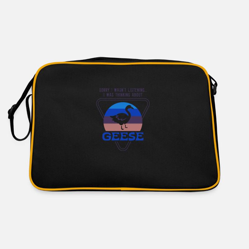 Réflexions sur les oies, les oiseaux, la faune Sac Retro