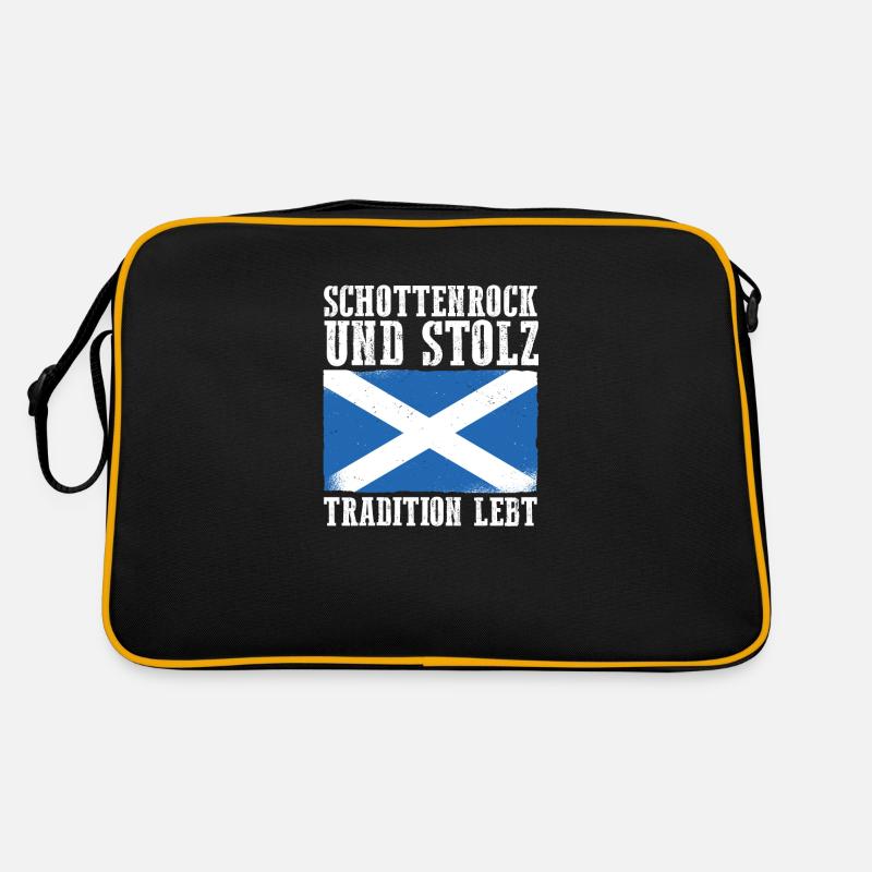 Schotten Schottisch Schottland Retro Tasche