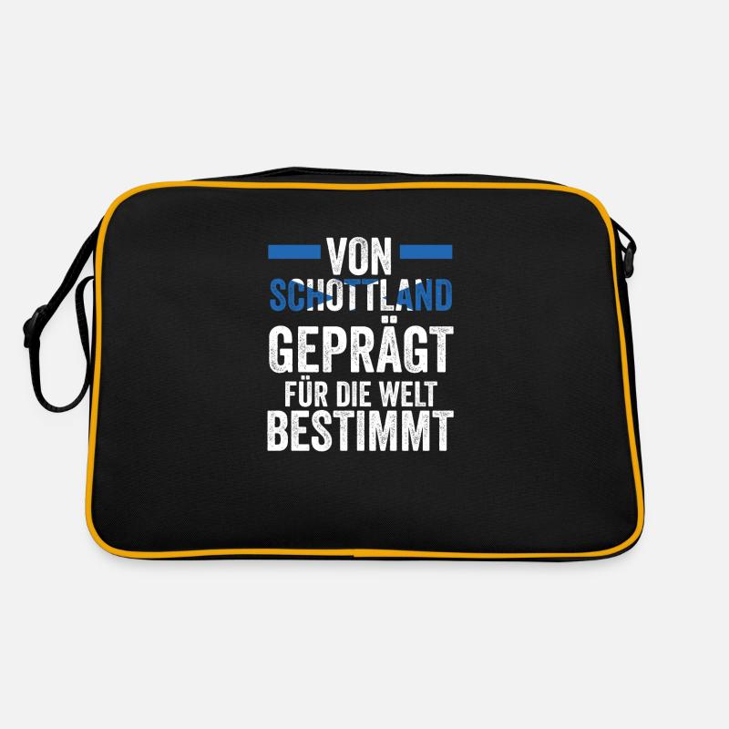 Schotten Schottisch Schottland Retro Tasche