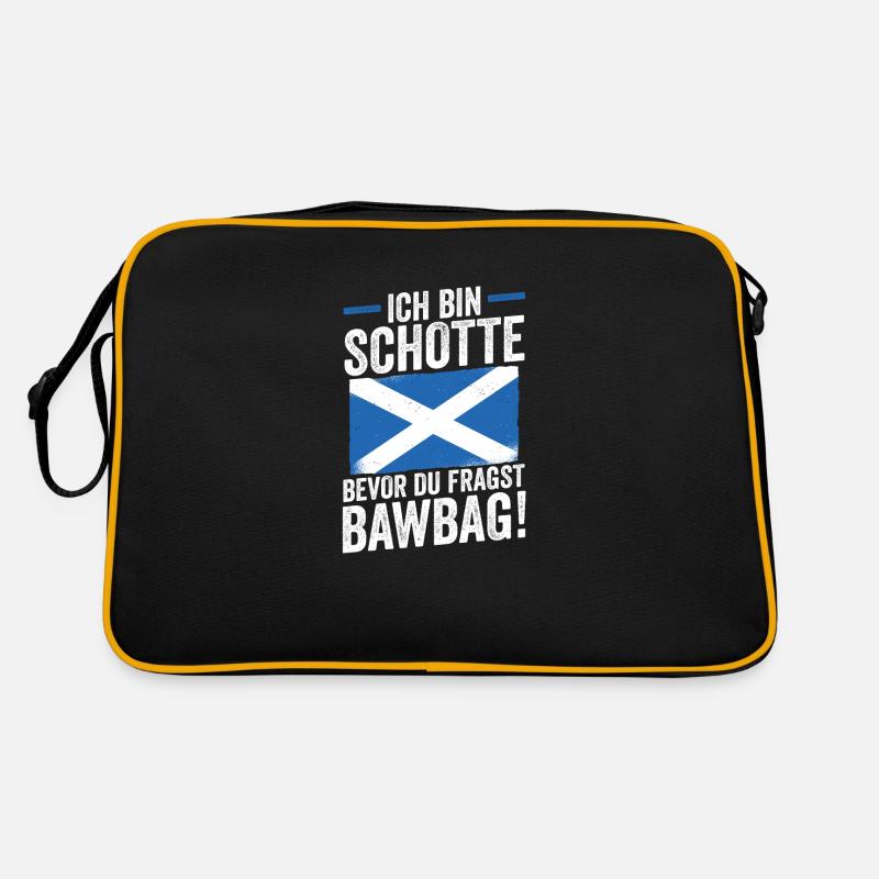 Scots Scottish Scotland Retro Bag