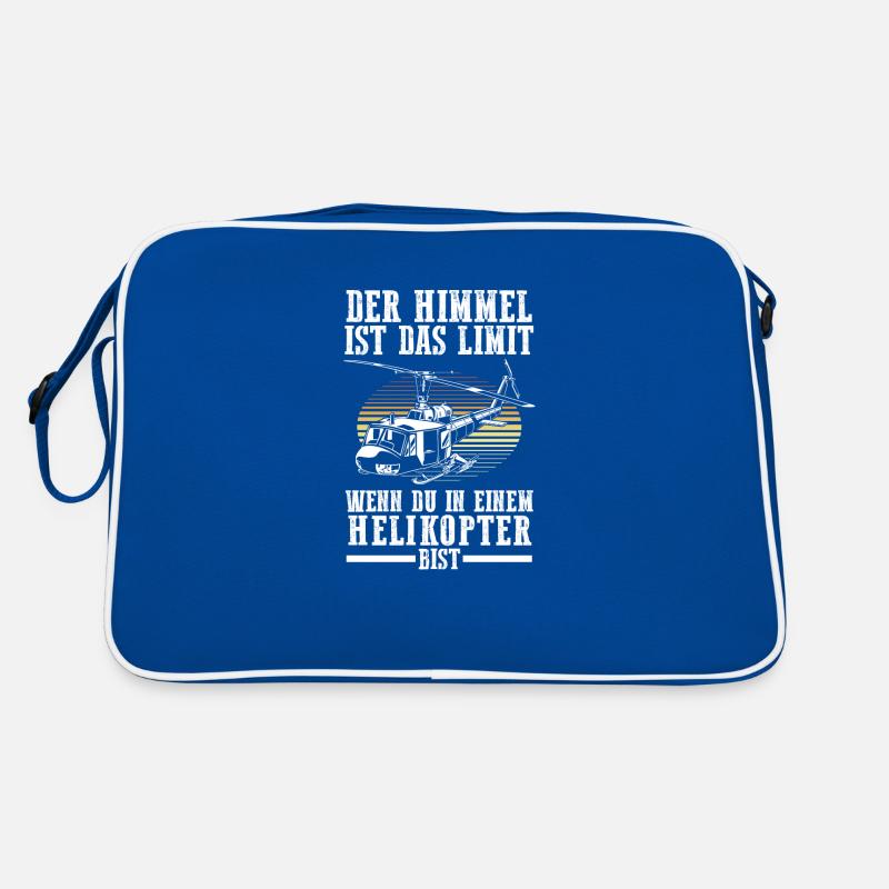 Pilot Helicopter Helicopter Retro Bag