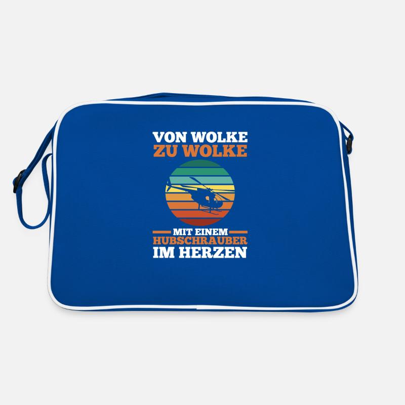 Pilot Helicopter Helicopter Retro Bag