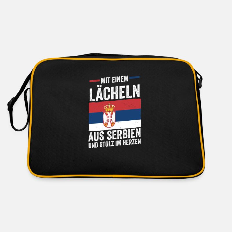 Serbe Serbe Serbie Sac Retro