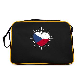 Tchèques République tchèque - Sac Retro - noir/or - Dos