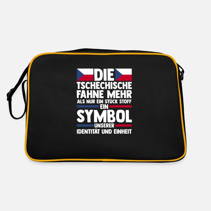 Tschechen Tschechisch Tschechien Retro Tasche