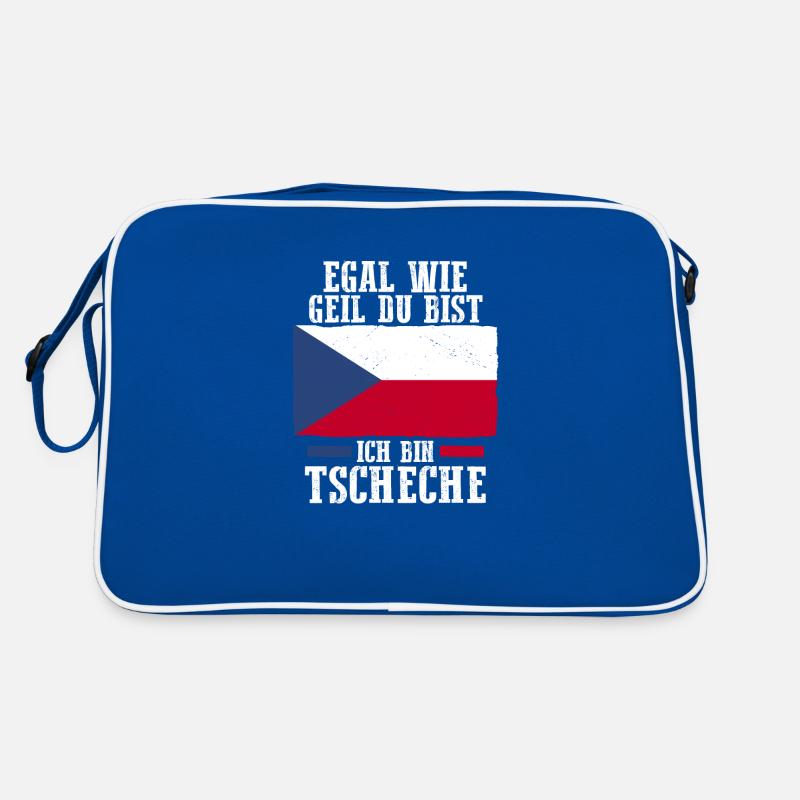 Tschechen Tschechisch Tschechien Retro Tasche