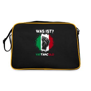 Italy Italian Vaffanculo - Retro Bag - black/gold - Back