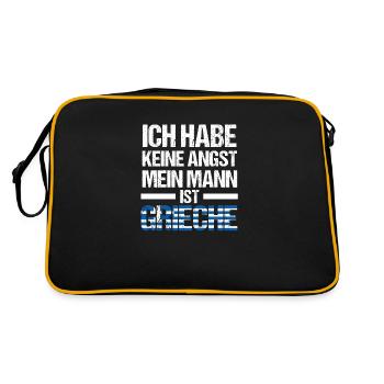 Greeks Greece - Retro Bag - black/gold - Back