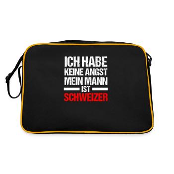 Suisse Suisse - Sac Retro - noir/or - Dos