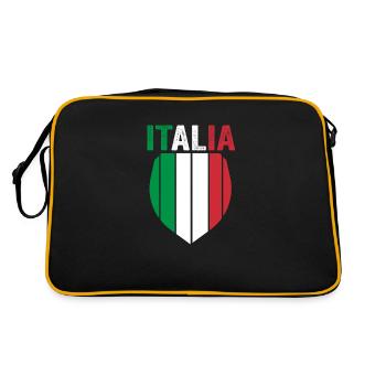 Italie Italien Italien Italie - Sac Retro - noir/or - Dos