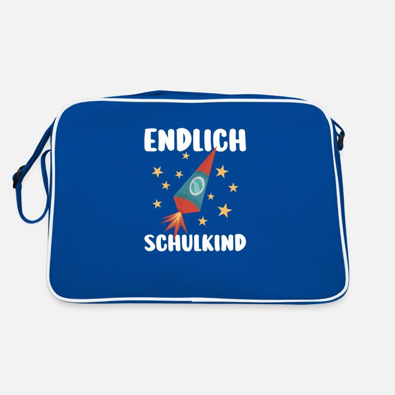 First Grade Elementary School Back to School Gift Retro Bag