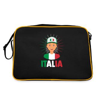 Italie Italien Italien Italie - Sac Retro - noir/or - Dos