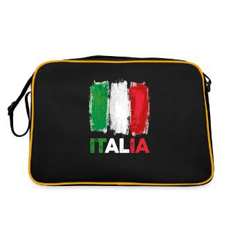 Italie Italien Italien Italie - Sac Retro - noir/or - Dos