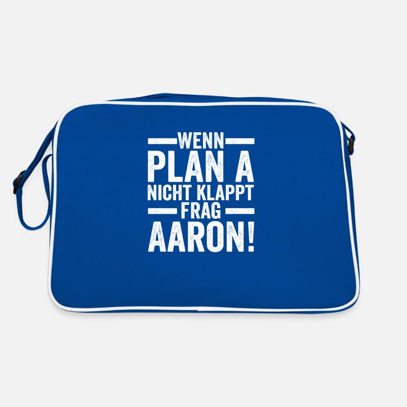 First name Aaron Retro Bag