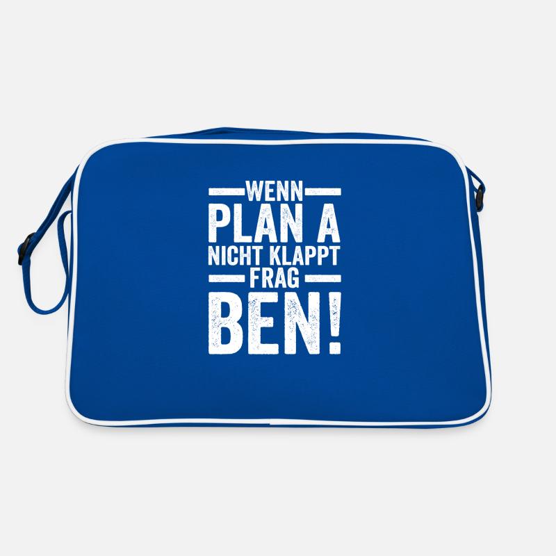 First name Ben Retro Bag