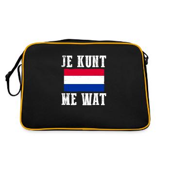 Holland Netherlands Netherlands - Retro Bag - black/gold - Back