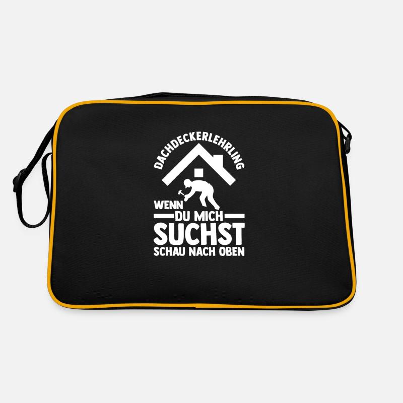 Roofing training apprentice Auzbi roofer Retro Bag