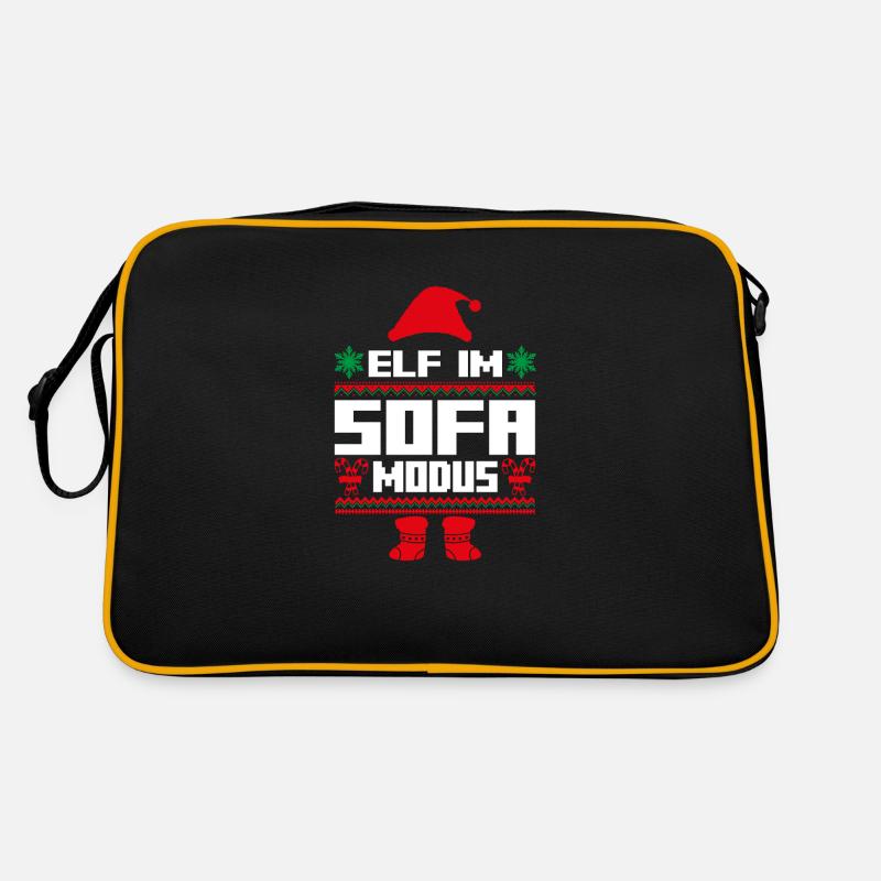 Elfe de Noël Noël Père Noël Elfe Sac Retro