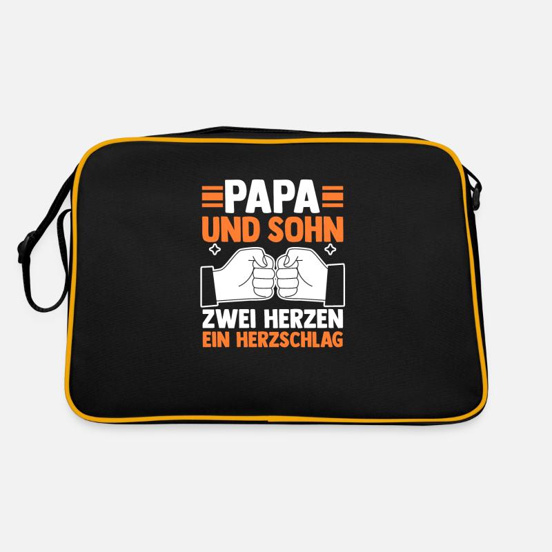 Dad and son Retro Bag