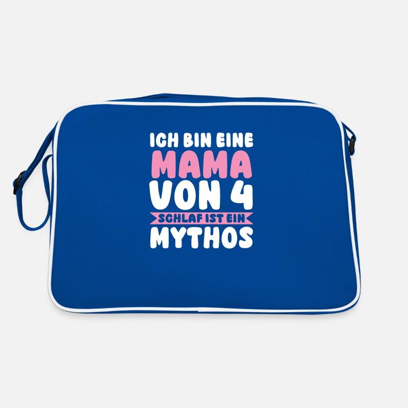 Mama Von 4 Kindern Retro Tasche