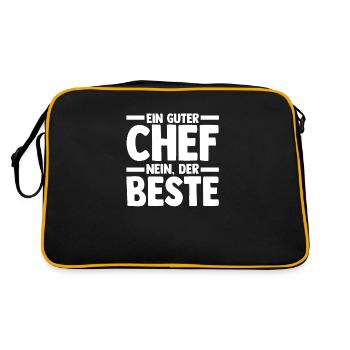 Team Leader Farewell - Retro Bag - black/gold - Back